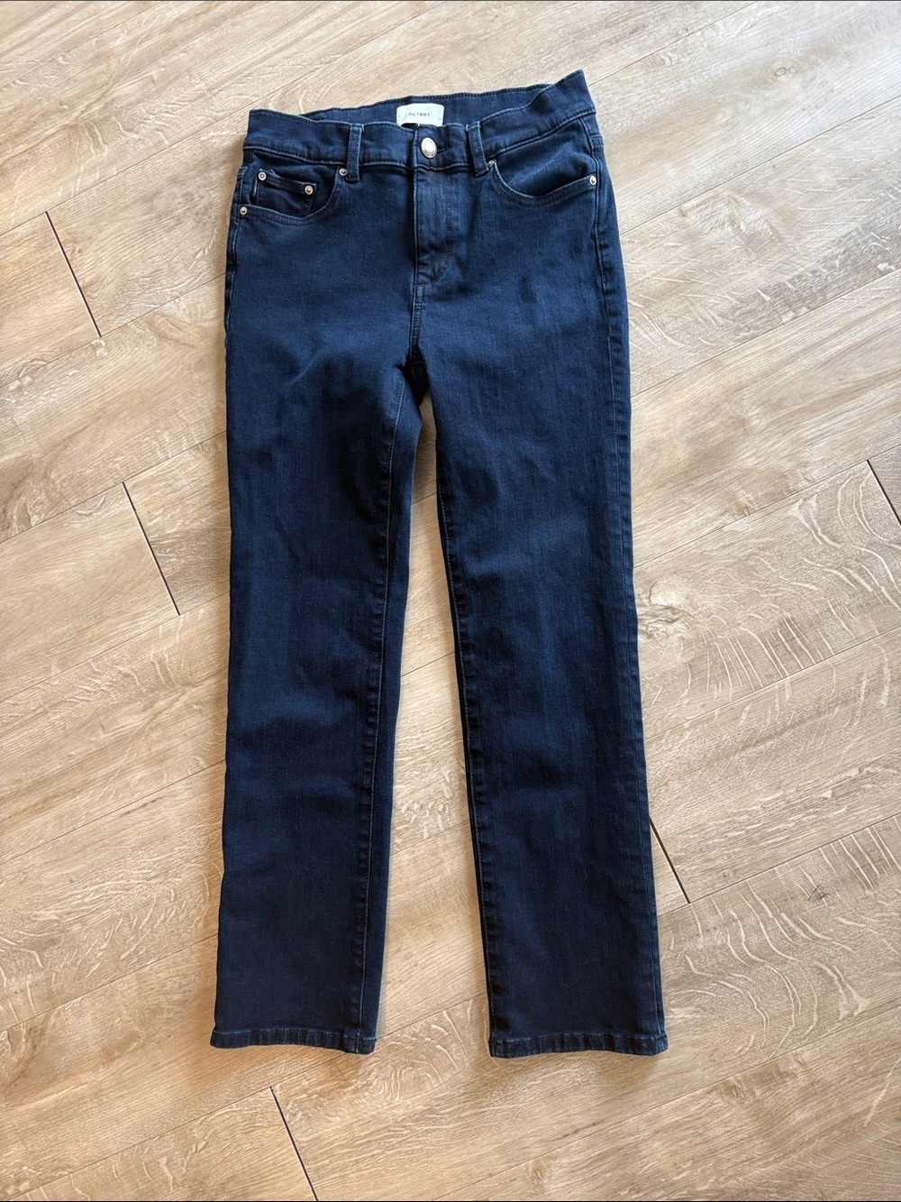DL1961 Mara Straight Women’s Dark Blue Straight-Leg Jeans Size 27